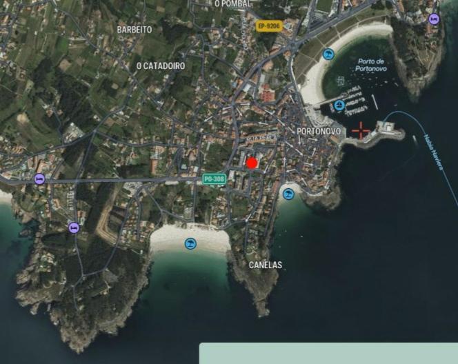 K-Nelas Home Muy Cerca De La Playa Y Del Centro Sanxenxo Εξωτερικό φωτογραφία